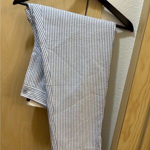 Talbots Blue and White Striped Pants